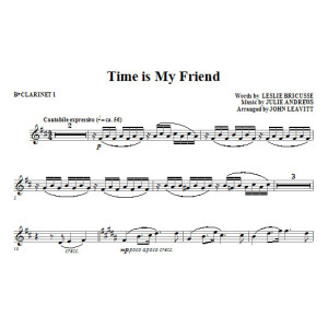 Time Is My Friend - Bb Clarinet 1