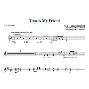 Time Is My Friend - Percussion 1