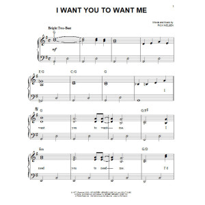 I Want You To Want Me