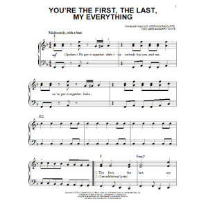 You're The First, The Last, My Everything