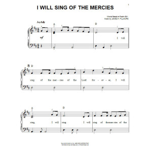 Ich werde von den Barmherzigkeiten singen