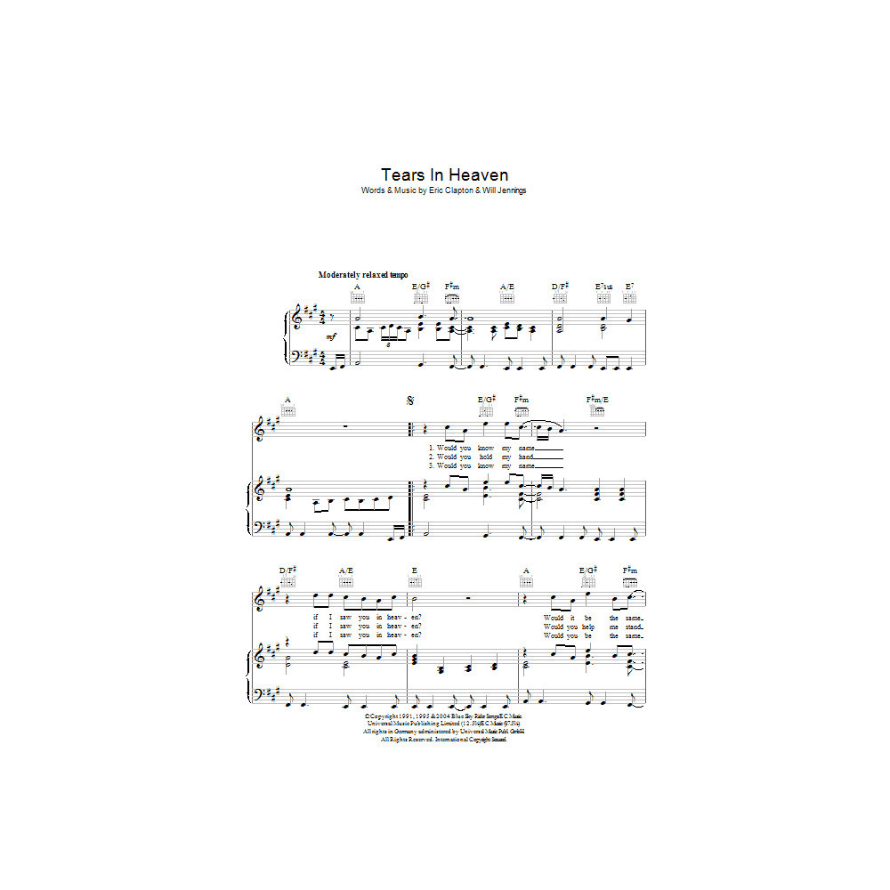 Tears In Heaven