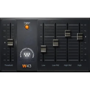 Waves Audio W43 Rauschunterdrückungs-Plugin