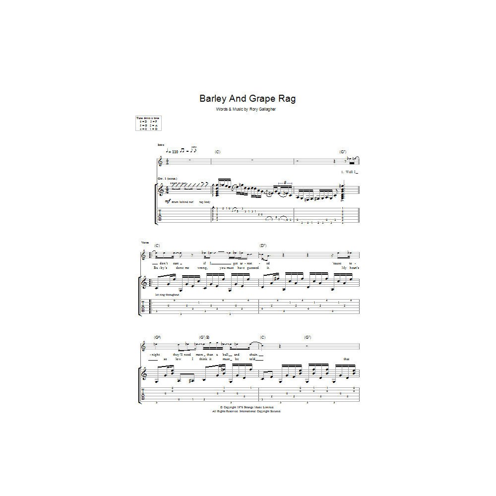 Barley & Grape Rag