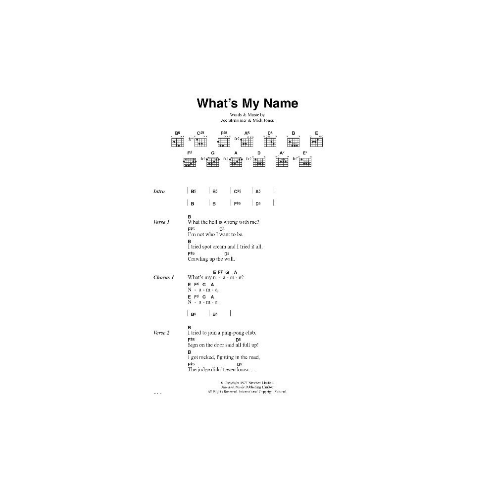 What's My Name