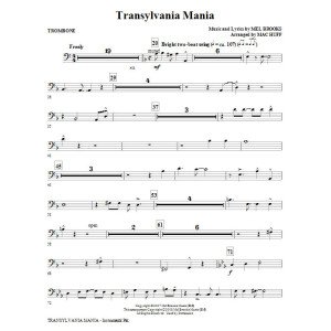 Transylvania Mania (from Young Frankenstein) - Trombone
