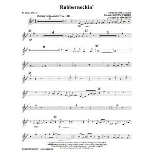 Rubberneckin' - Bb Trumpet 2