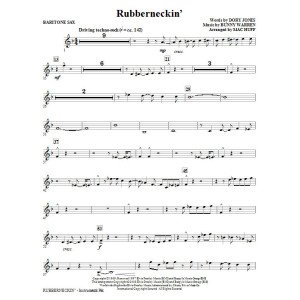 Rubberneckin' - Baritone Sax