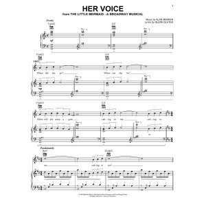 Her Voice (from The Little Mermaid: A Broadway Musical)