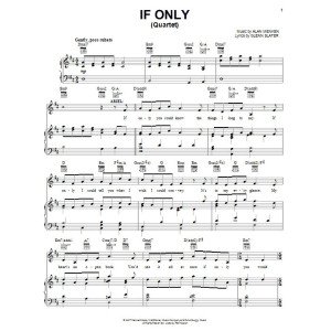 If Only (Quartet) (from The Little Mermaid: A Broadway Musical)