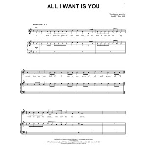 All I Want Is You