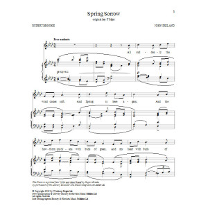 Spring Sorrow