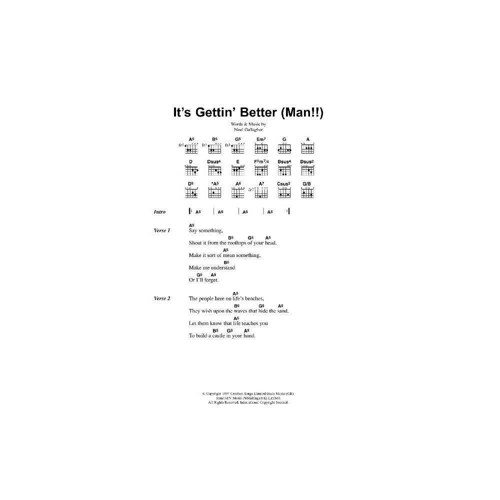 It's Gettin' Better (Man!!)