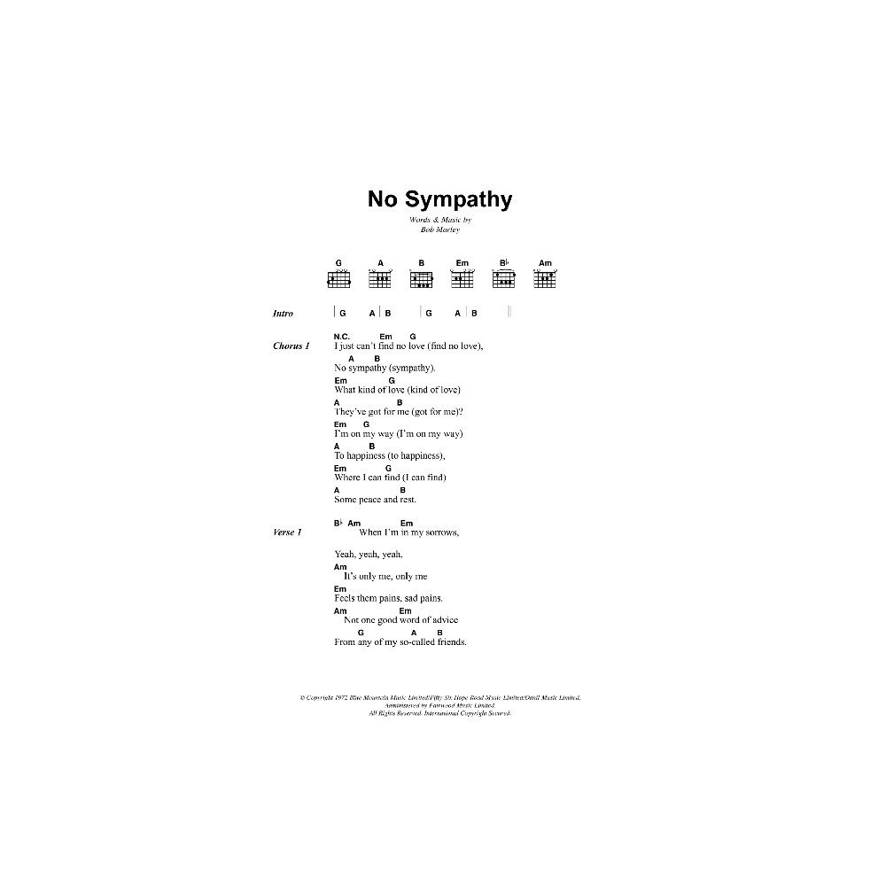 No Sympathy