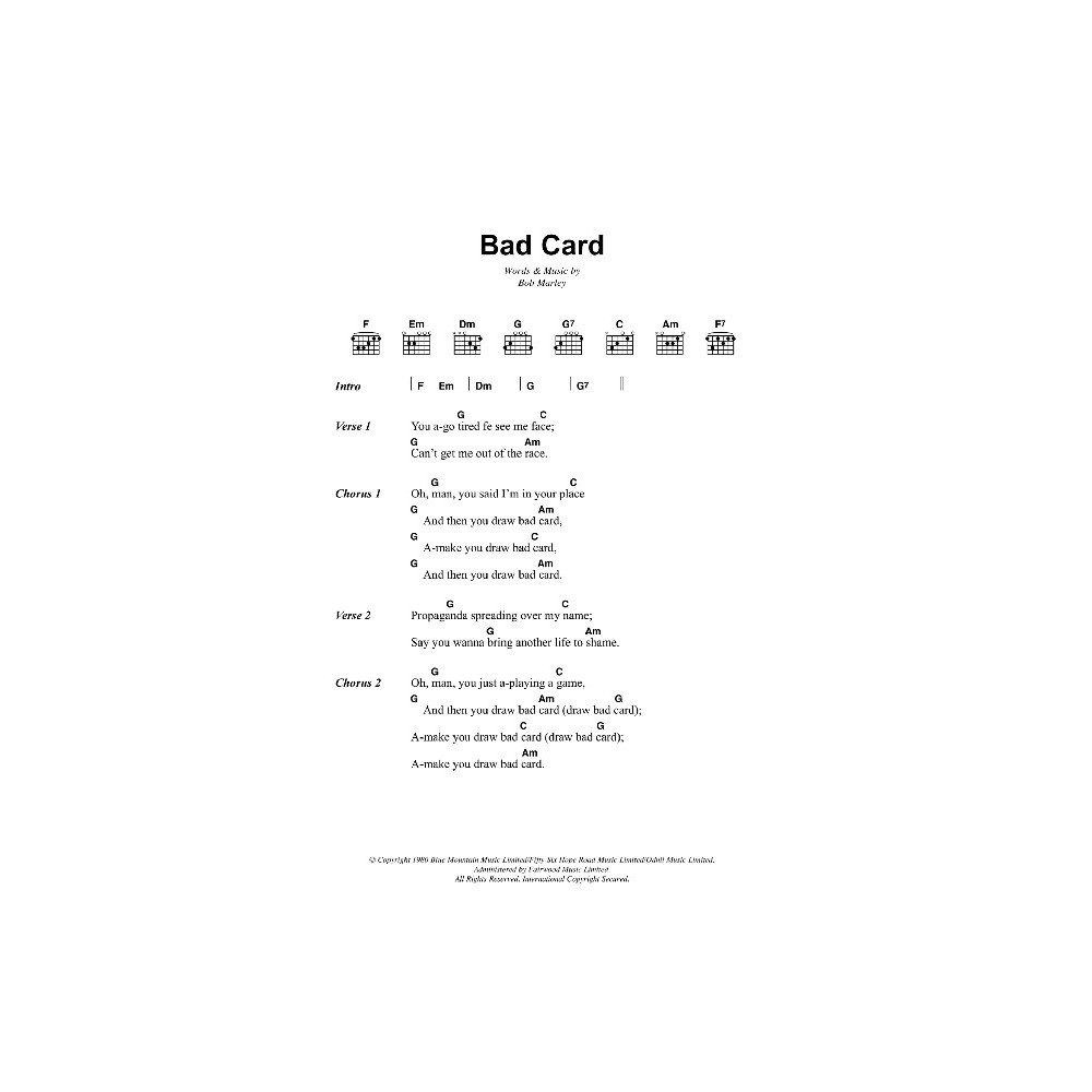 Bad Card