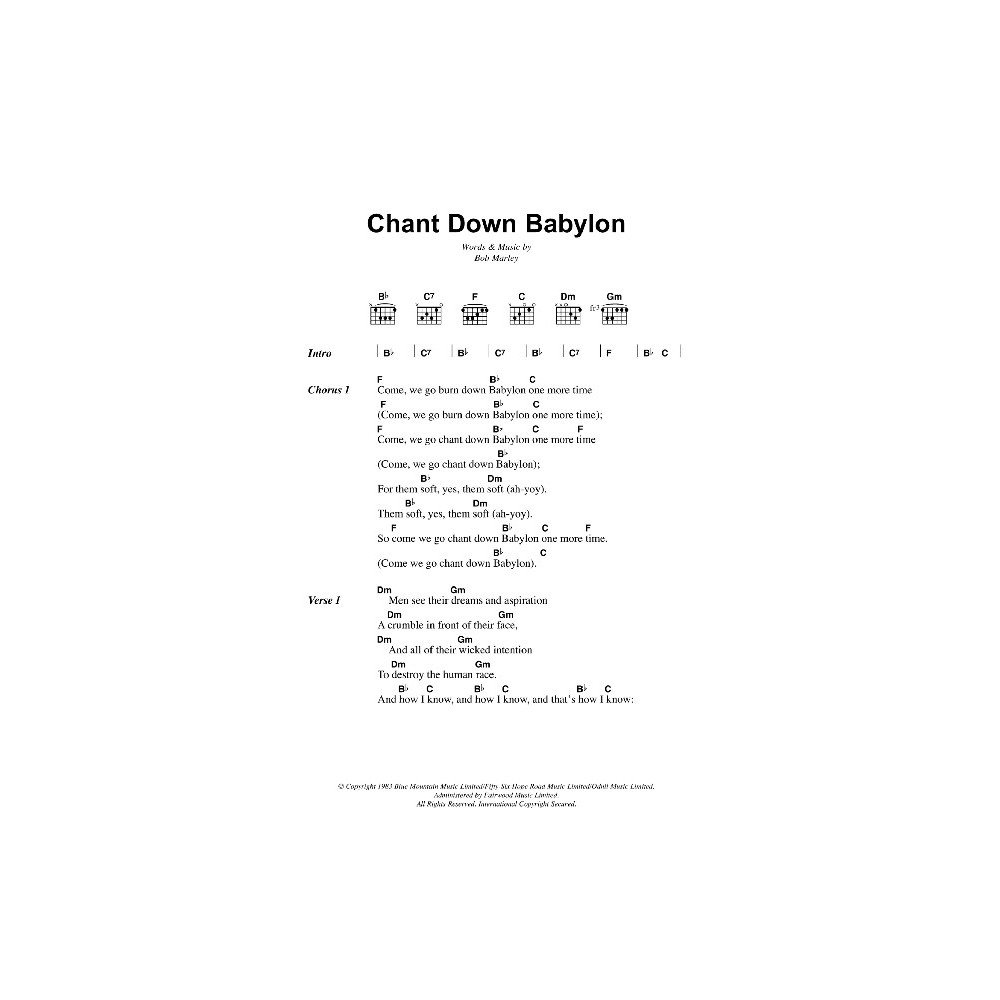 Chant Down Babylon