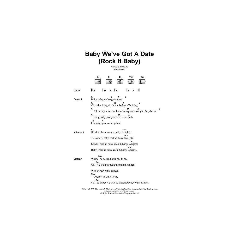 Baby We've Got A Date (Rock It Baby)