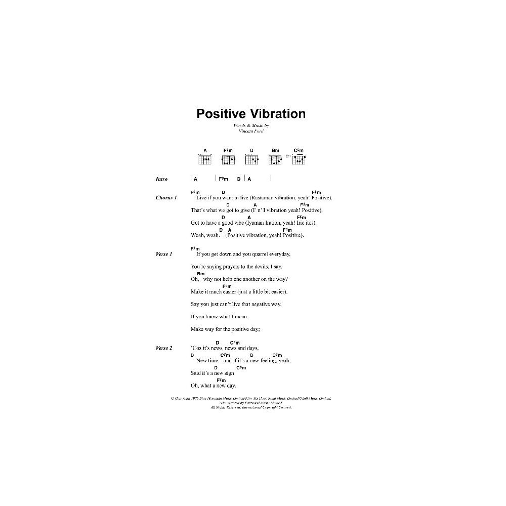 Positive Vibration
