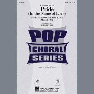 Pride (In The Name Of Love) (arr. Mark Brymer) - Bass