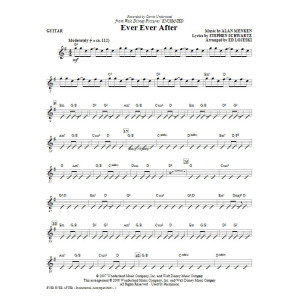 Ever Ever After (from Enchanted) (arr. Ed Lojeski) - Guitar