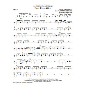 Ever Ever After (from Enchanted) (arr. Ed Lojeski) - Drums