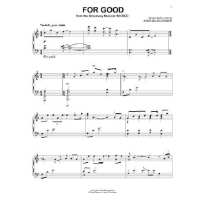 For Good (from Wicked)