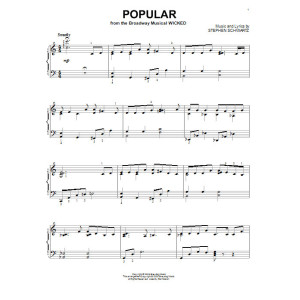 Popular (from Wicked)