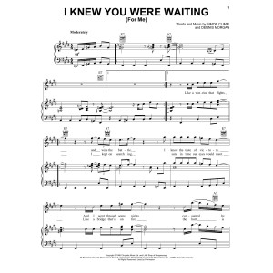I Knew You Were Waiting (For Me)