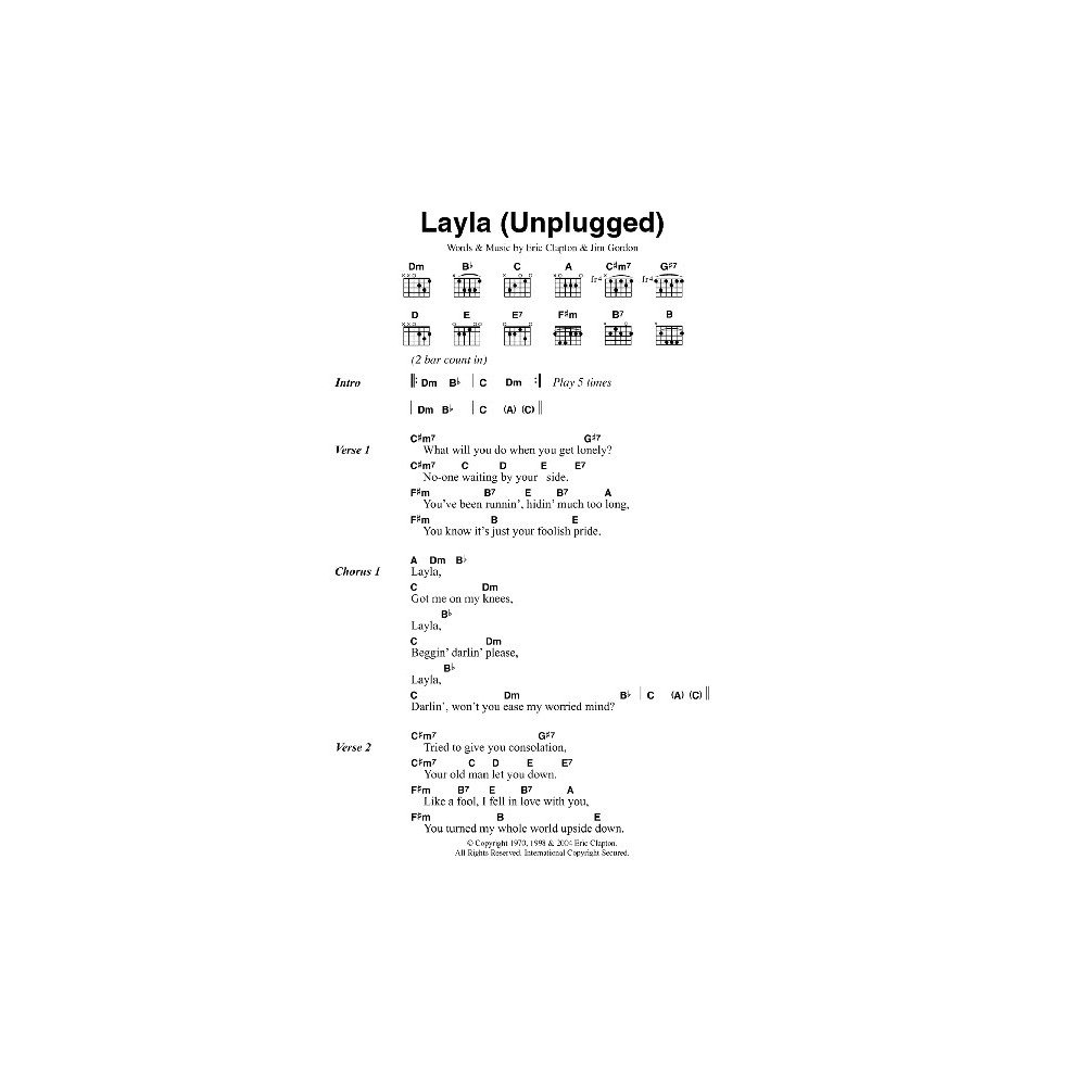 Layla (Unplugged)