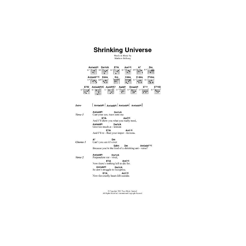 Shrinking Universe