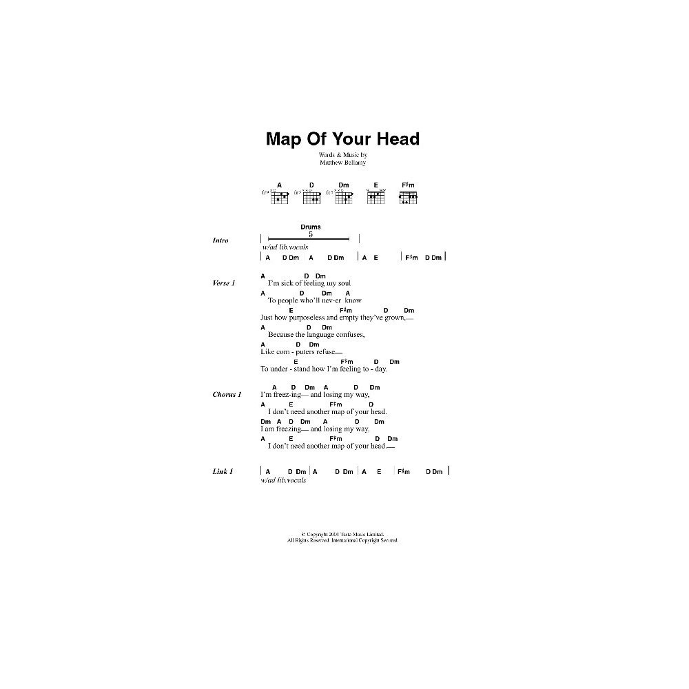 Map Of Your Head