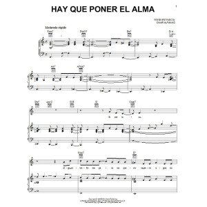 Hay Que Poner El Alma