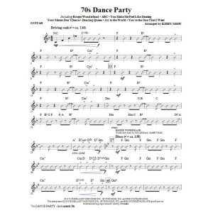 70s Dance Party (Medley) - Guitar