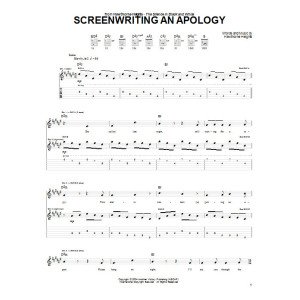 Screenwriting An Apology