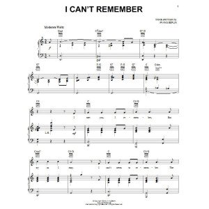 I Can't Remember