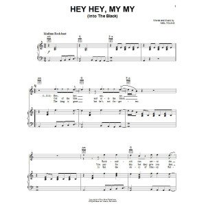 Hey Hey, My My (Into The Black)