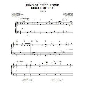 King Of Pride Rock (from The Lion King: Broadway Musical)