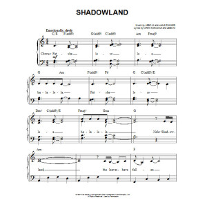 Shadowland (from The Lion King: Broadway Musical)