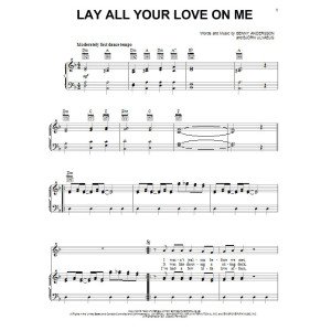 Lay All Your Love On Me