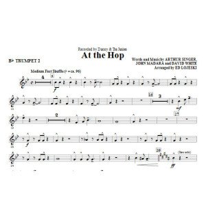 At The Hop - Bb Trumpet 2