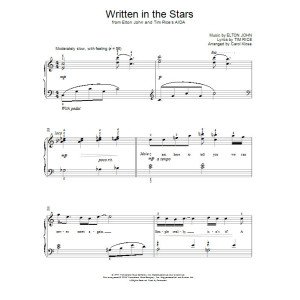 Written In The Stars (from Aida) (arr. Carol Klose)