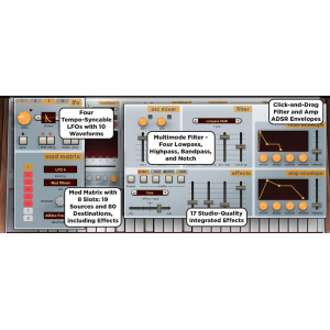 Cherry Audio Harmonia Synthesizer