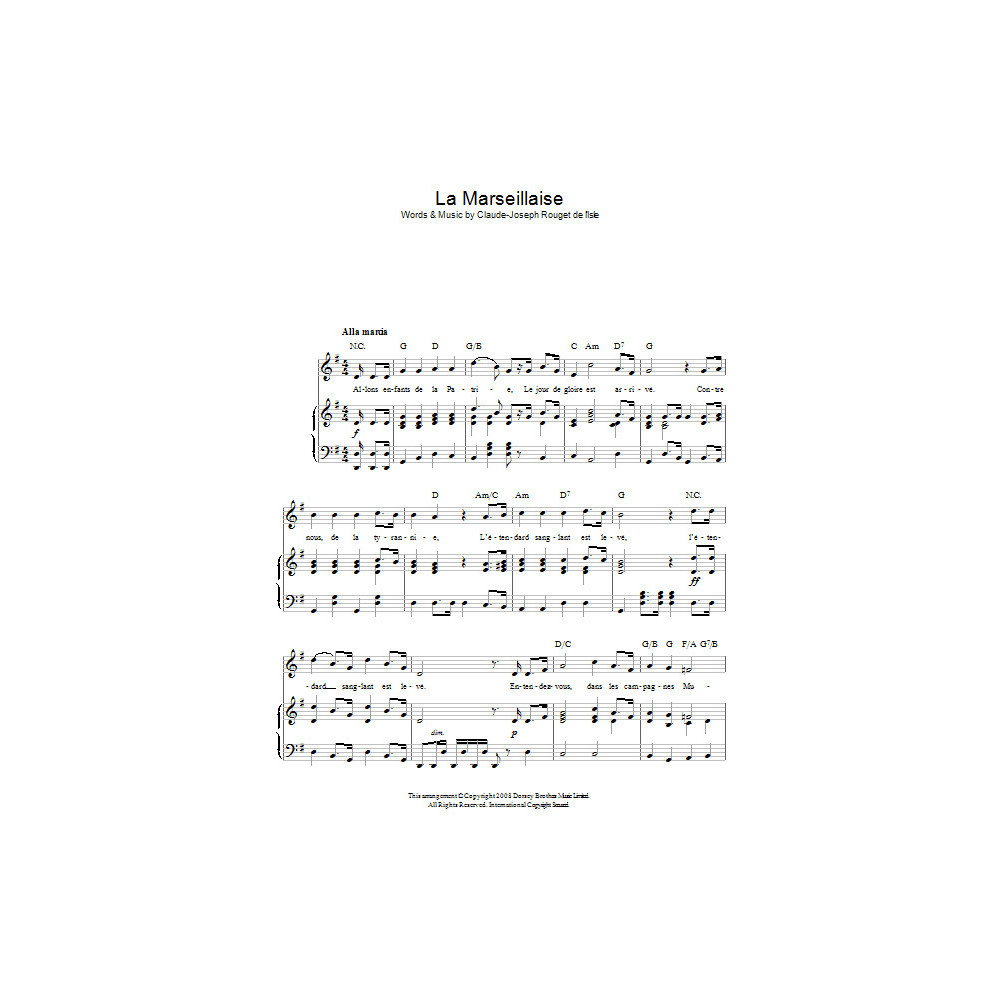 La Marseillaise (French National Anthem)