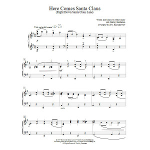 Here Comes Santa Claus (Right Down Santa Claus Lane)