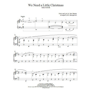 We Need A Little Christmas