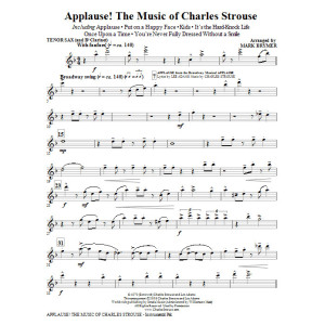 Applaus! - Die Musik von Charles Strouse (Medley) - Tenorsaxophon
