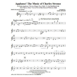 Applause! - The Music of Charles Strouse (Medley) - Baritone Sax