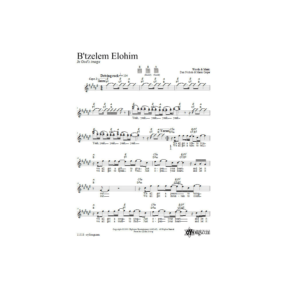 B'tzelem Elohim