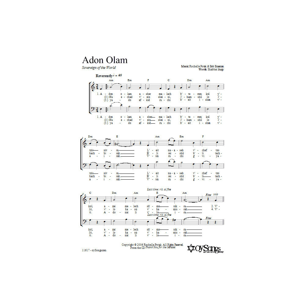 Adon Olam