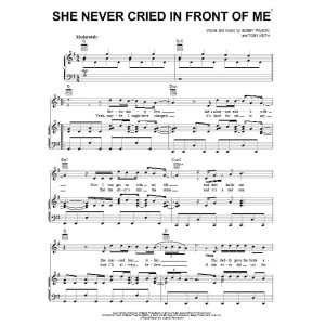 She Never Cried In Front Of Me